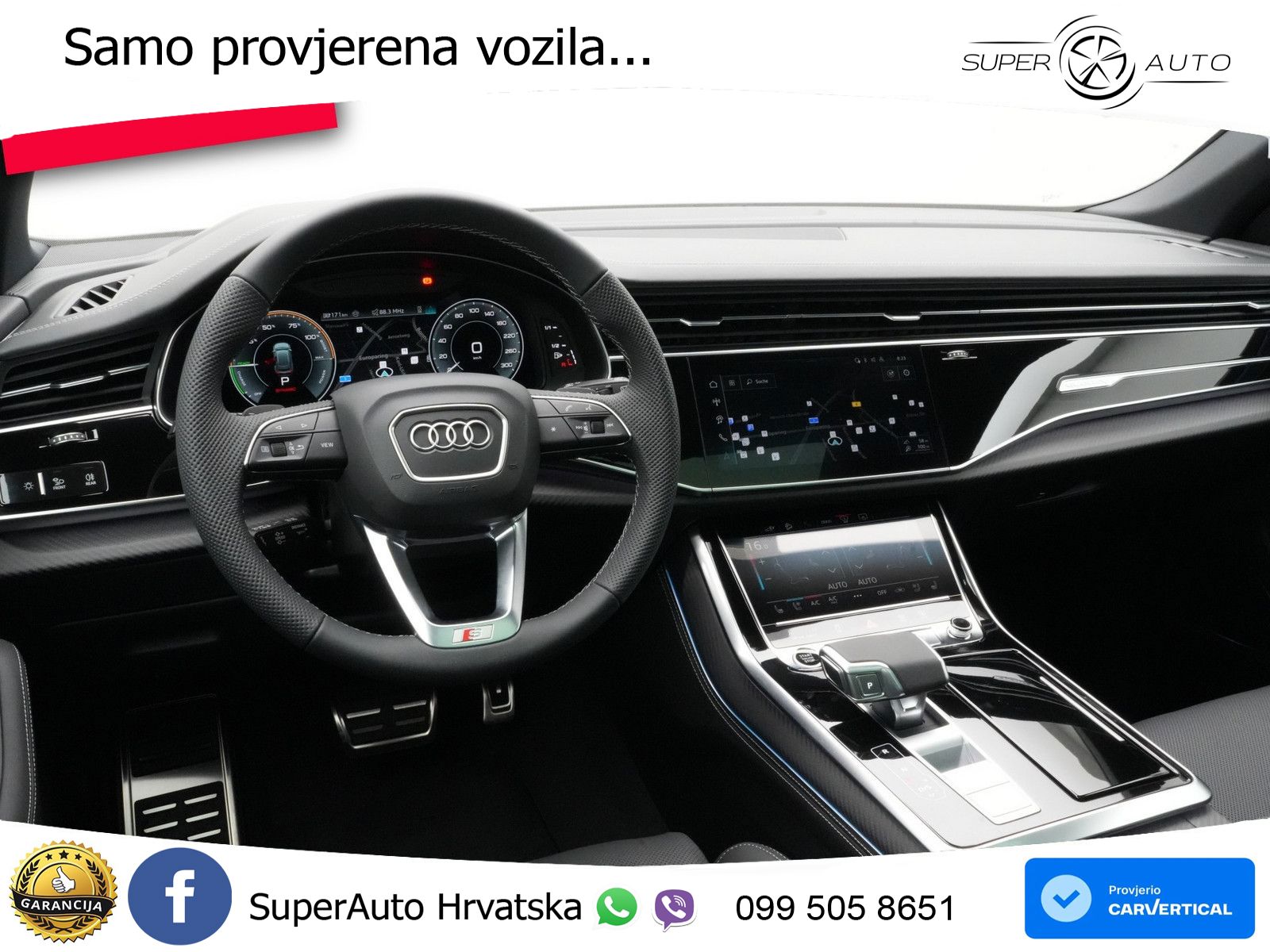 Audi Q8 60 TFSIe V6 (490 KS) quattro Tiptronic