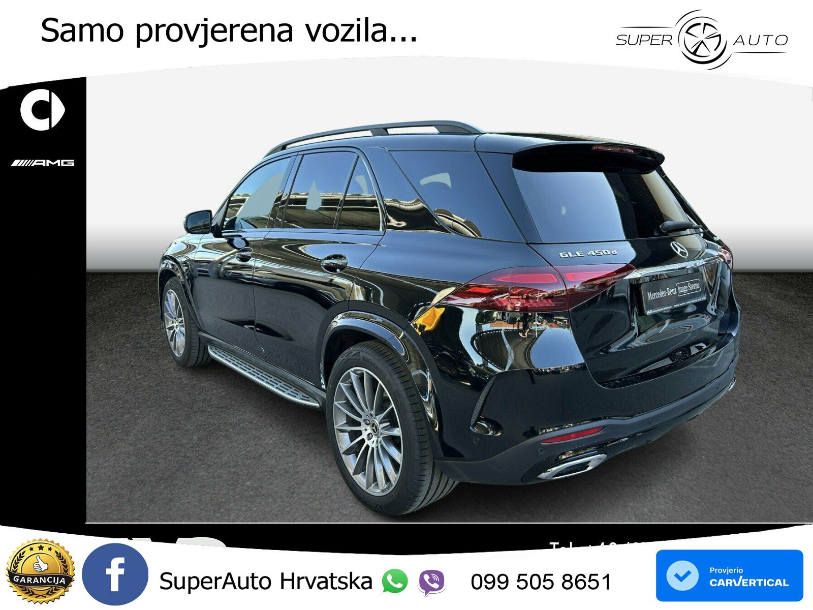 Mercedes GLE 450d (367 KS) EQ Boost 4MATIC 9G-TRONIC AMG LED+GR SJED+ACC