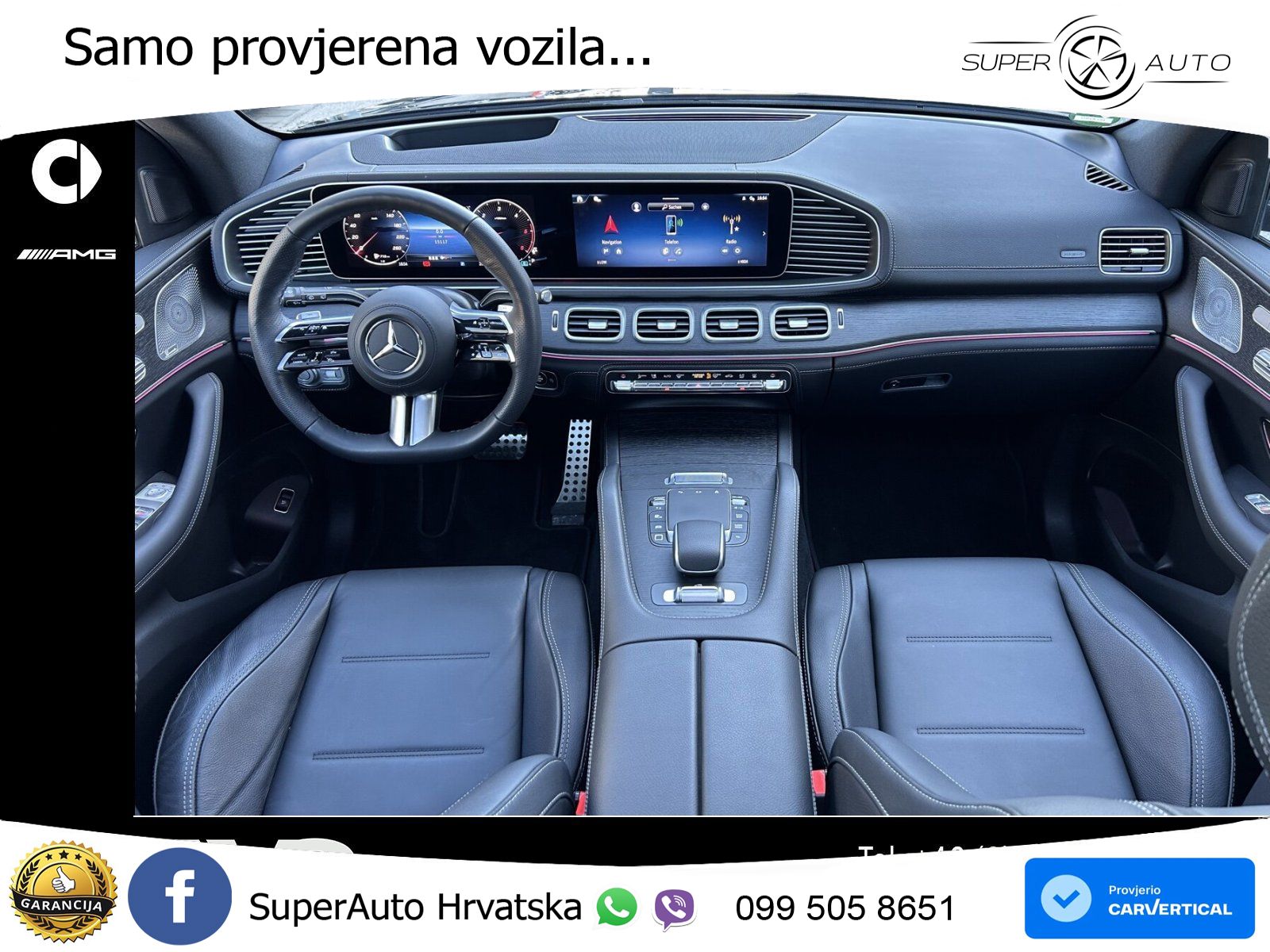 Mercedes GLE 450d (367 KS) EQ Boost 4MATIC 9G-TRONIC AMG LED+GR SJED+ACC