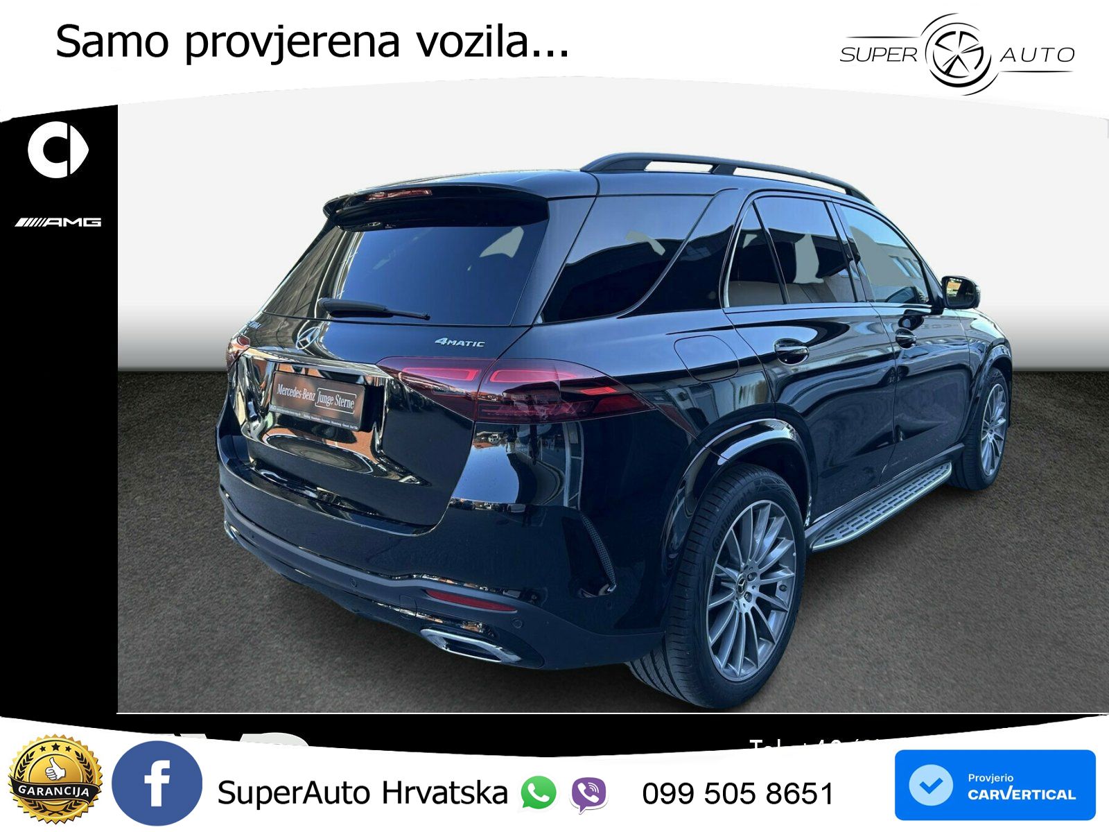 Mercedes GLE 450d (367 KS) EQ Boost 4MATIC 9G-TRONIC AMG LED+GR SJED+ACC