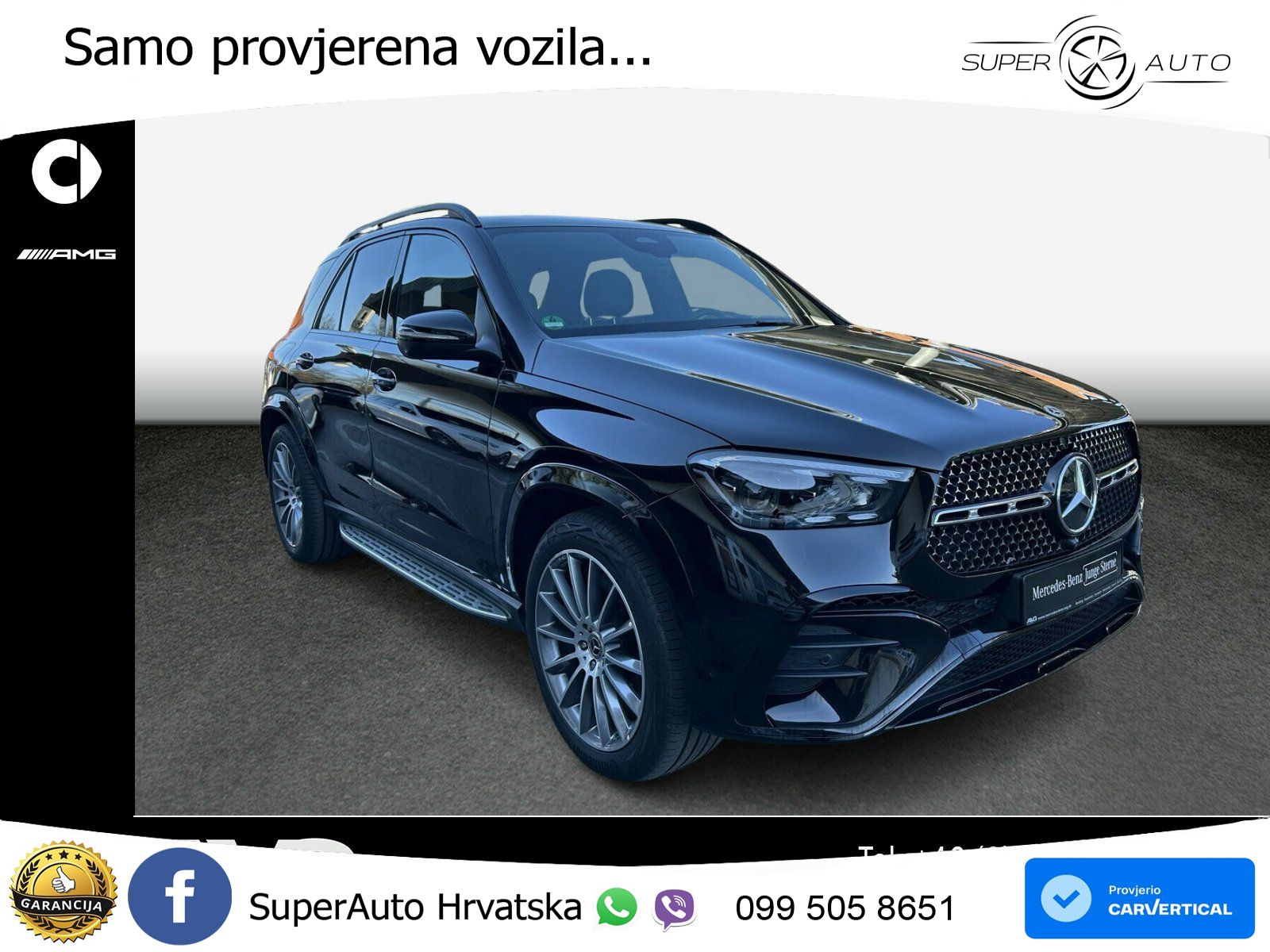 Mercedes GLE 450d (367 KS) EQ Boost 4MATIC 9G-TRONIC AMG LED+GR SJED+ACC