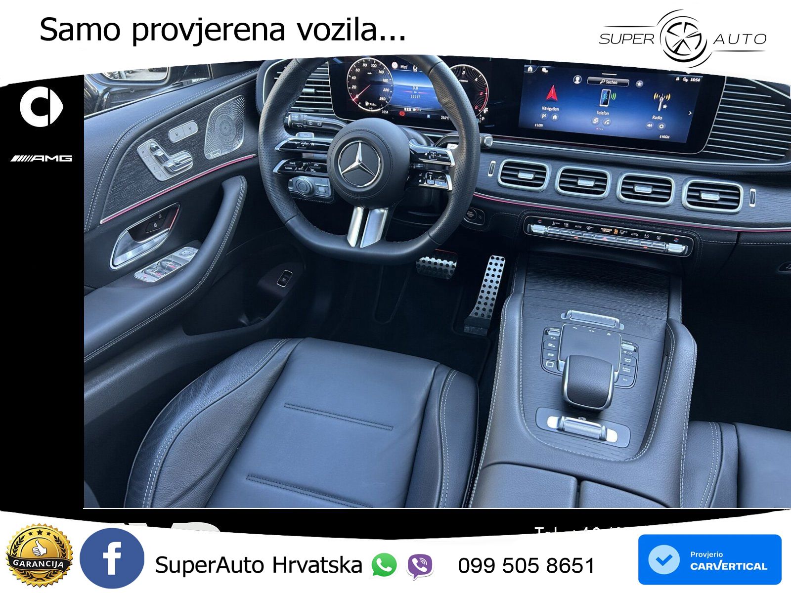 Mercedes GLE 450d (367 KS) EQ Boost 4MATIC 9G-TRONIC AMG LED+GR SJED+ACC
