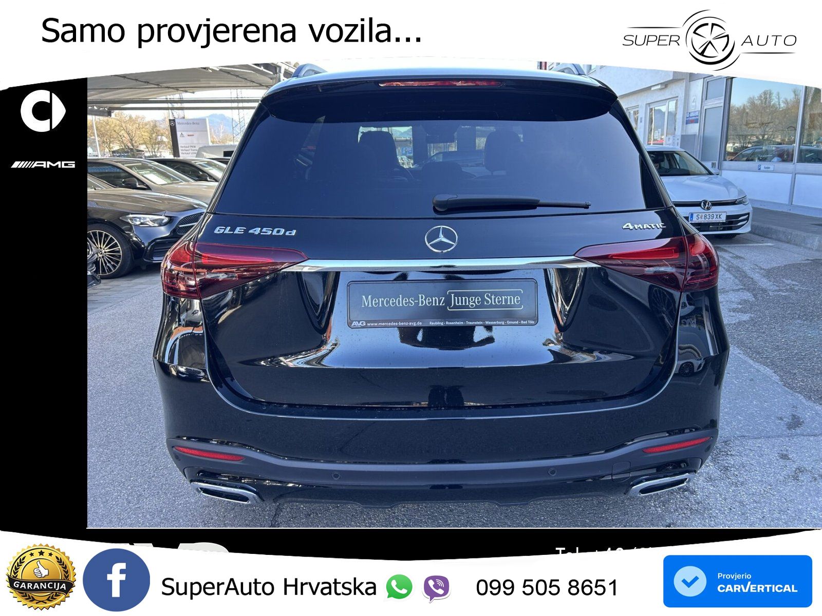 Mercedes GLE 450d (367 KS) EQ Boost 4MATIC 9G-TRONIC AMG LED+GR SJED+ACC