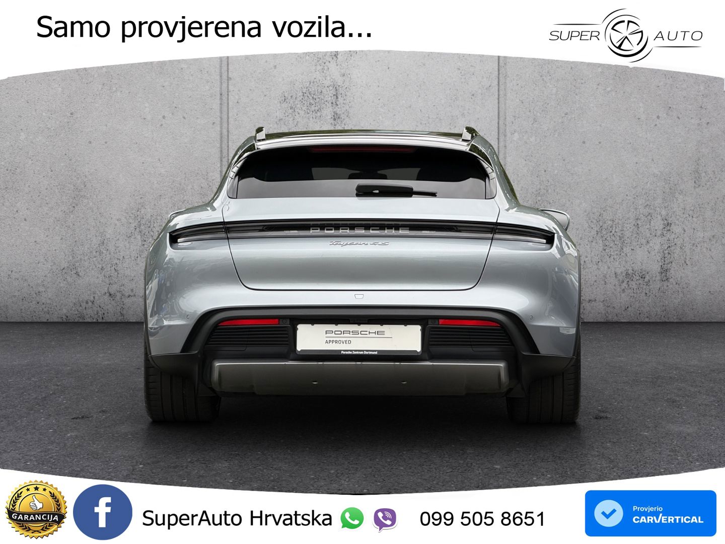 Porsche Taycan Cross Turismo 4S 105 kWh (598 KS)