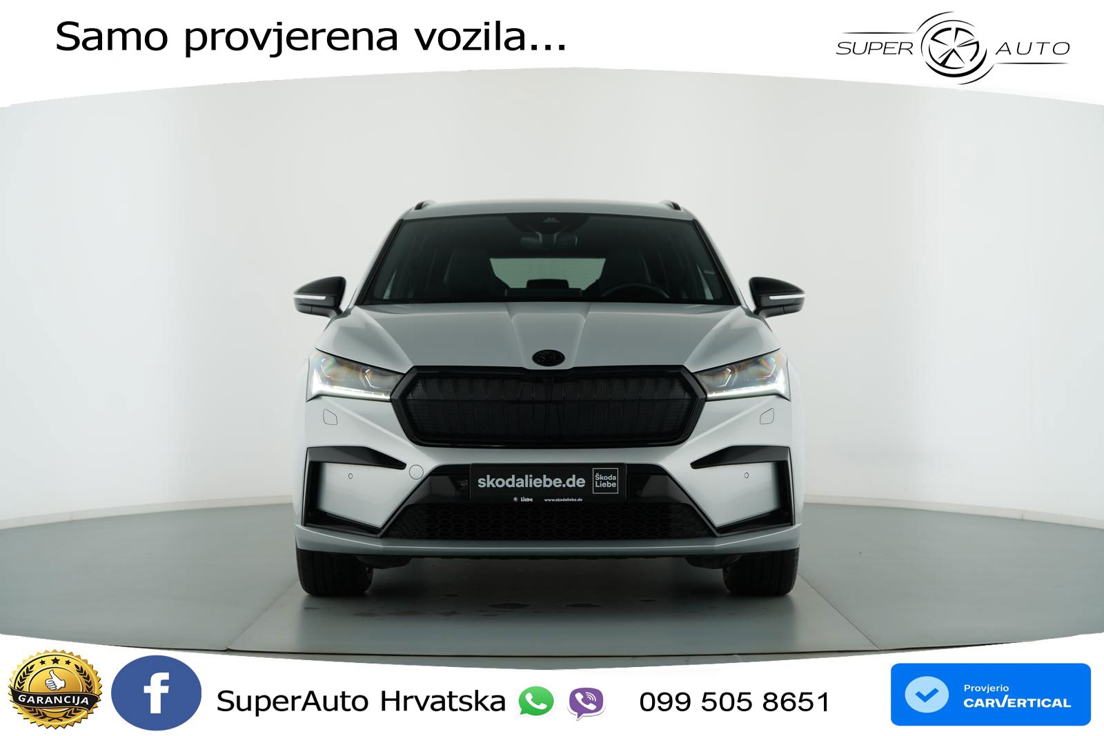 Škoda Enyaq iV 80x 82 kWh (265 KS) AWD SportLine LED+GR SJED+ACC