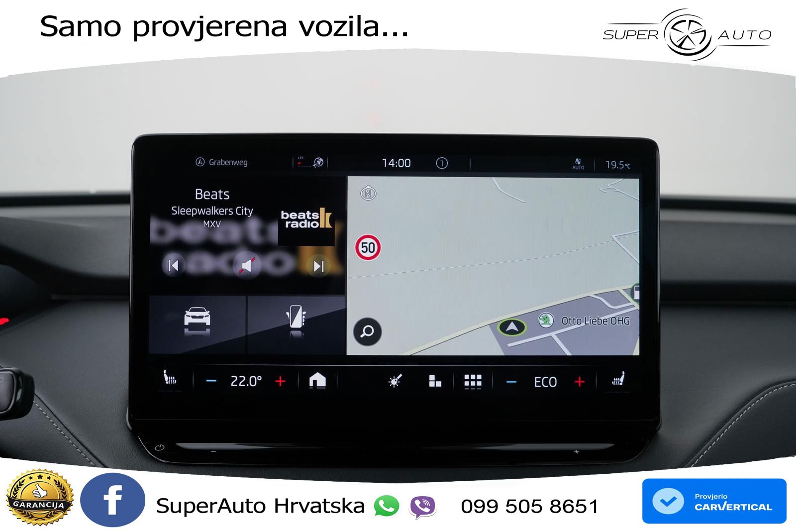 Škoda Enyaq iV 80x 82 kWh (265 KS) AWD SportLine LED+GR SJED+ACC