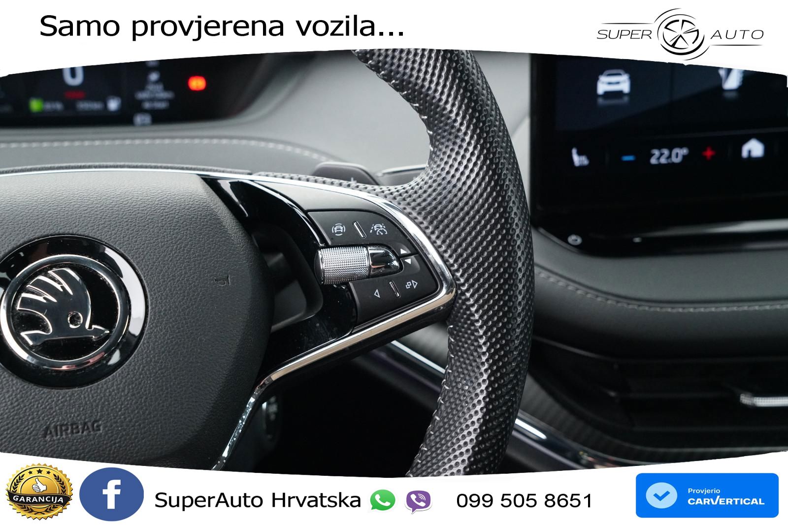 Škoda Enyaq iV 80x 82 kWh (265 KS) AWD SportLine LED+GR SJED+ACC