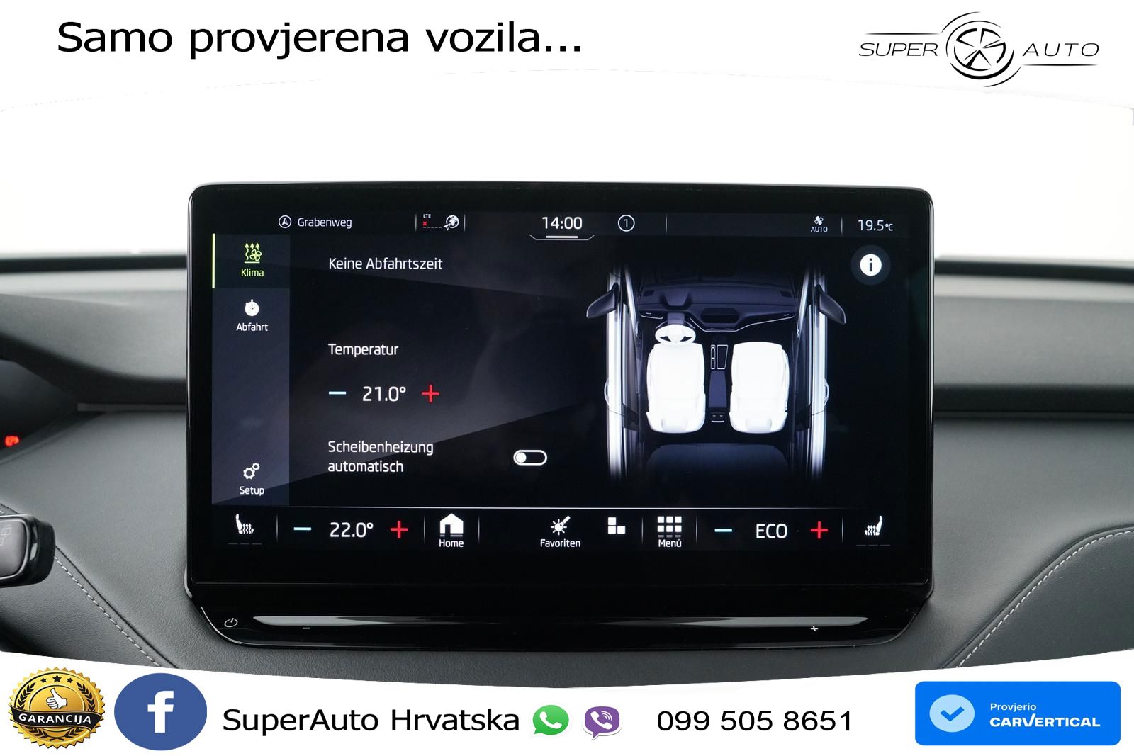 Škoda Enyaq iV 80x 82 kWh (265 KS) AWD SportLine LED+GR SJED+ACC