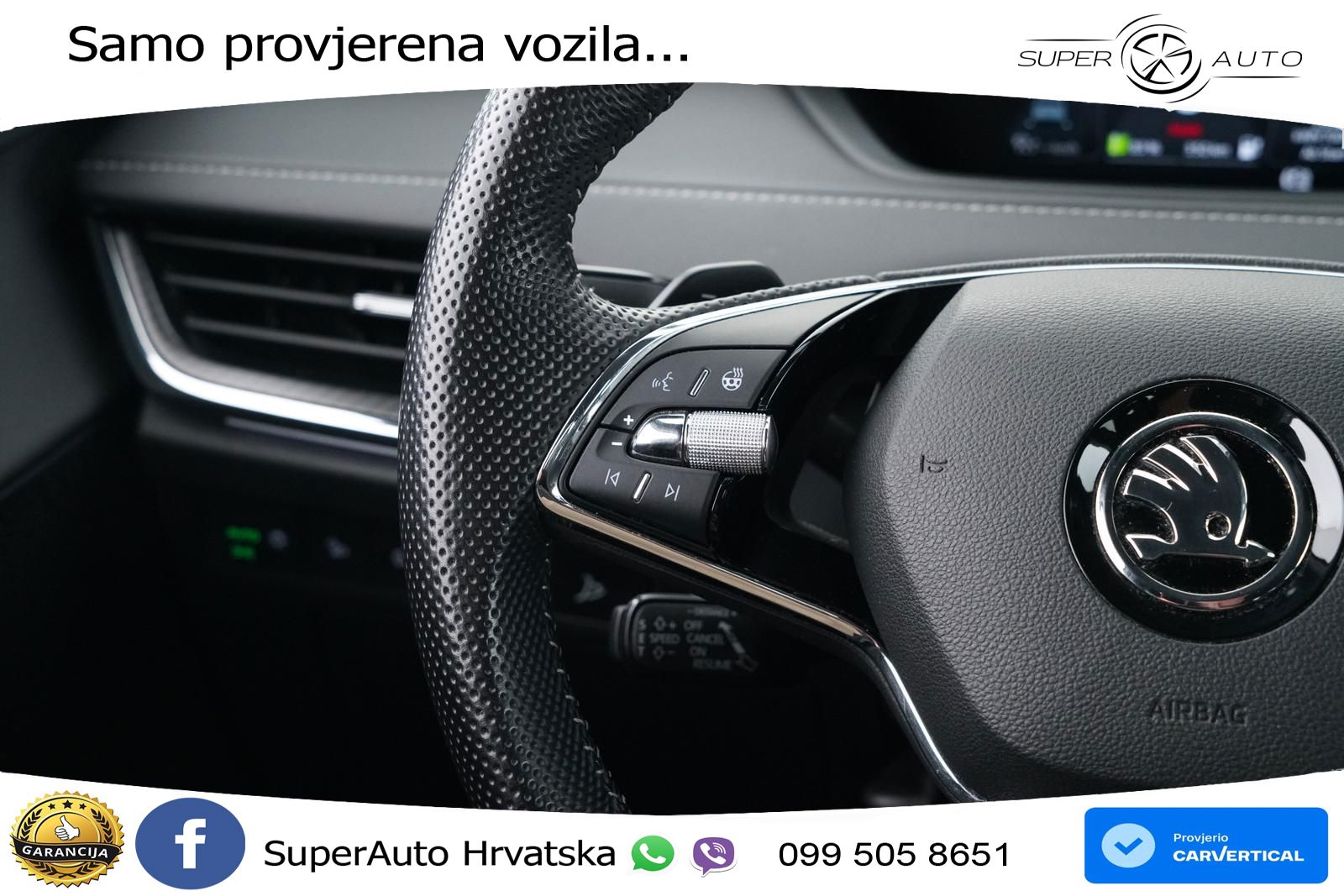 Škoda Enyaq iV 80x 82 kWh (265 KS) AWD SportLine LED+GR SJED+ACC