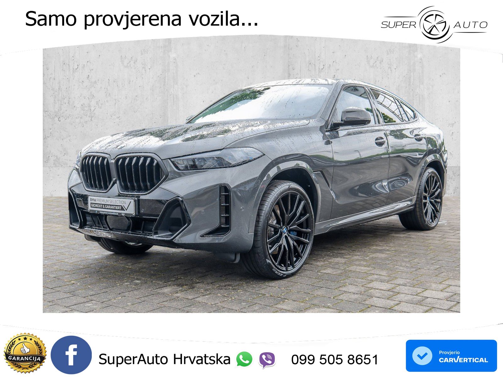 BMW X6 30d (298 KS) xDrive Steptronic M Sport LED+GR SJED+ACC