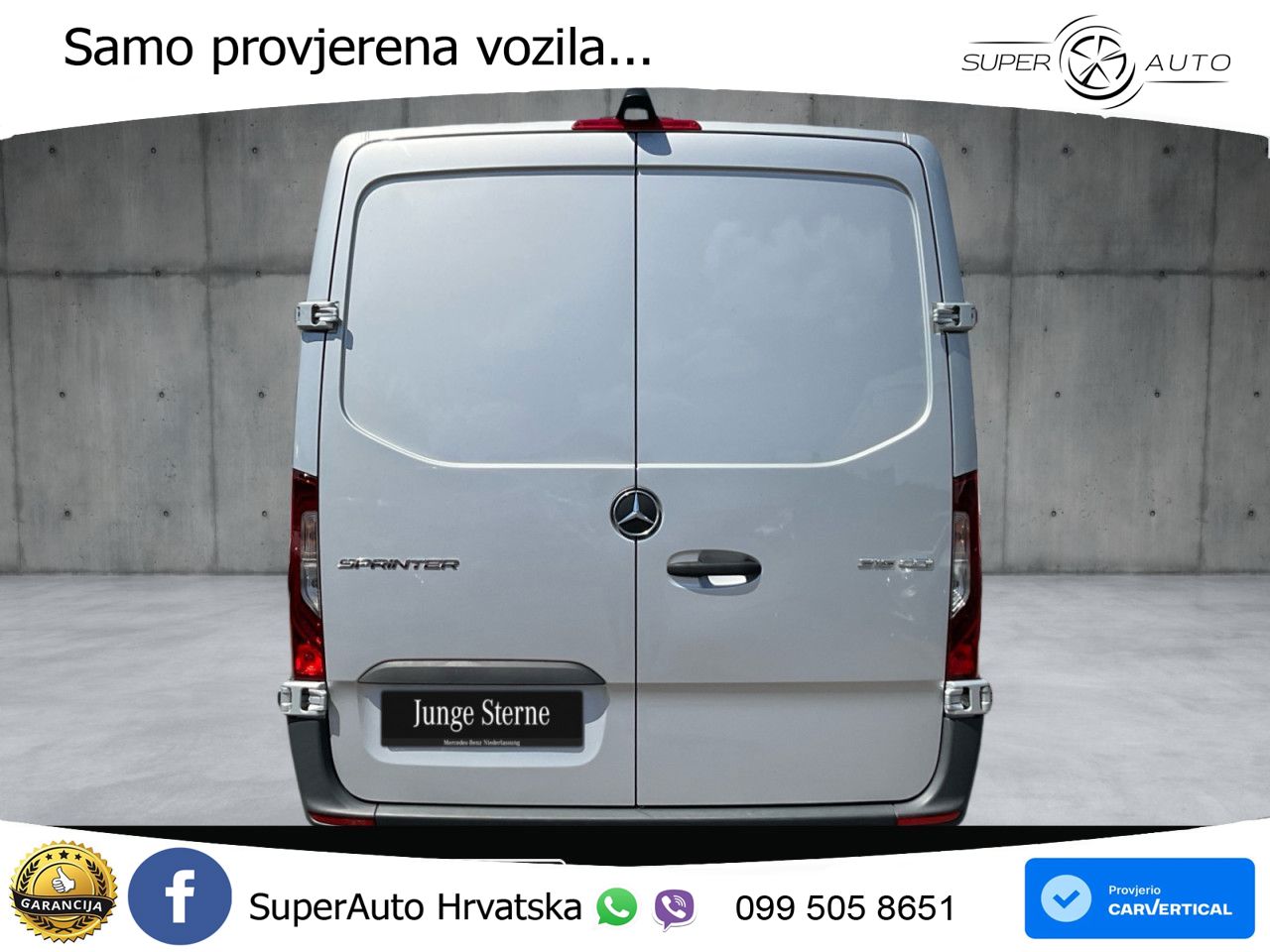 Mercedes-Benz Sprinter 150 KS LED+GR SJED+ACC
