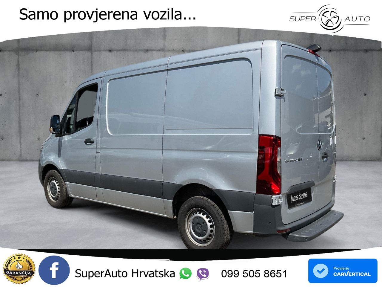 Mercedes-Benz Sprinter 150 KS LED+GR SJED+ACC
