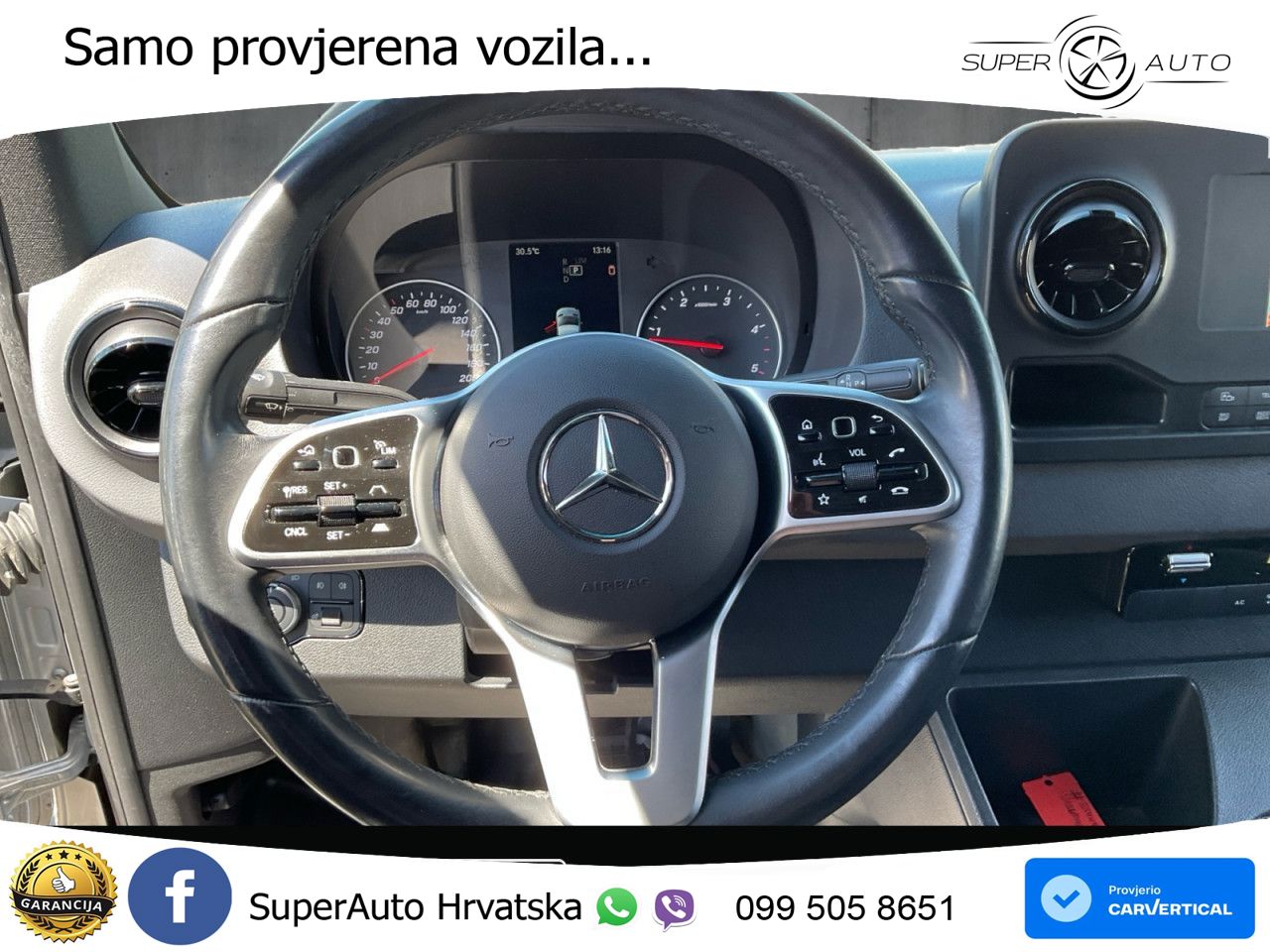 Mercedes-Benz Sprinter 150 KS LED+GR SJED+ACC