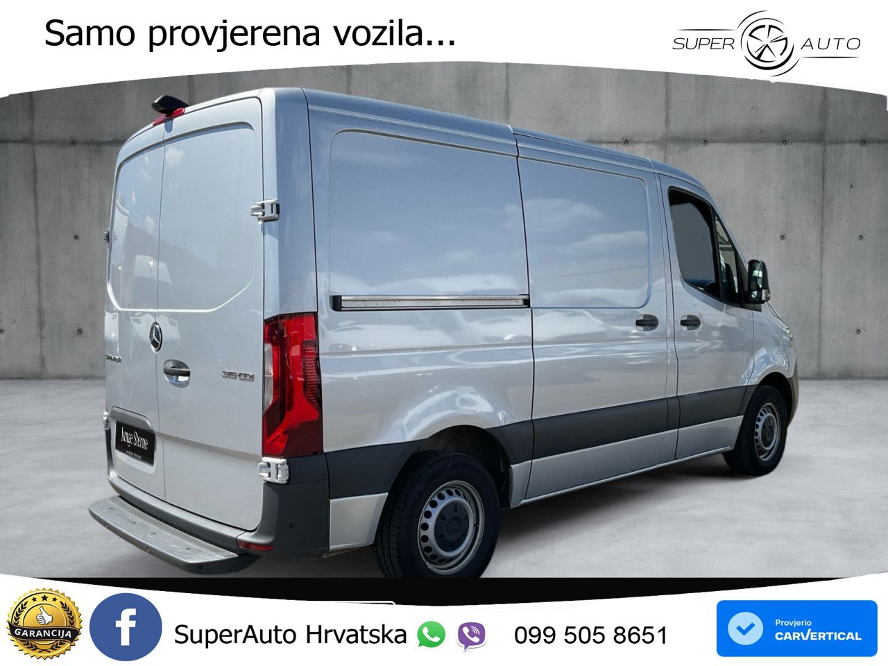 Mercedes-Benz Sprinter 150 KS LED+GR SJED+ACC