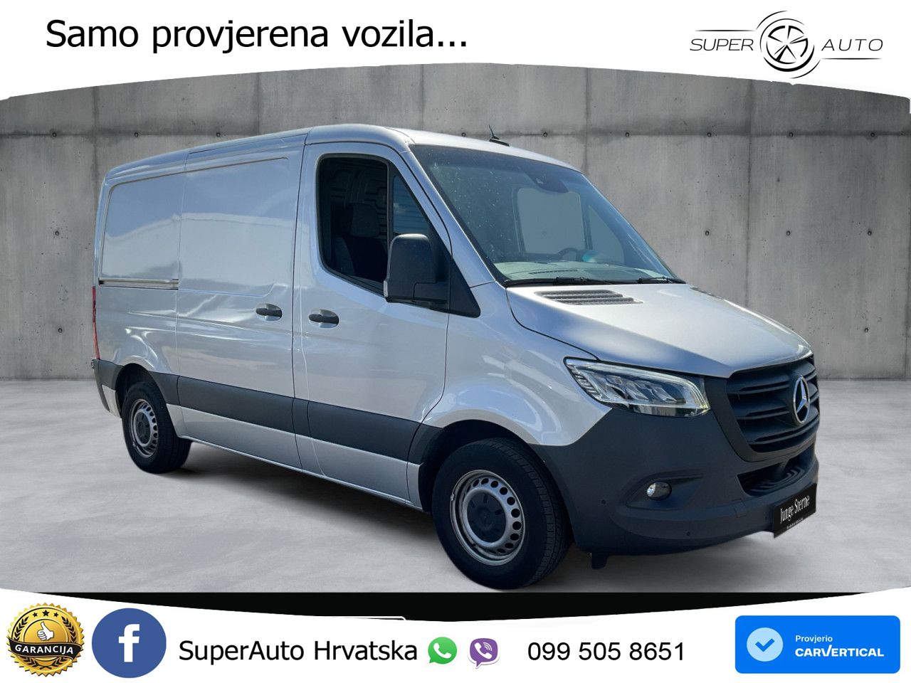 Mercedes-Benz Sprinter 150 KS LED+GR SJED+ACC