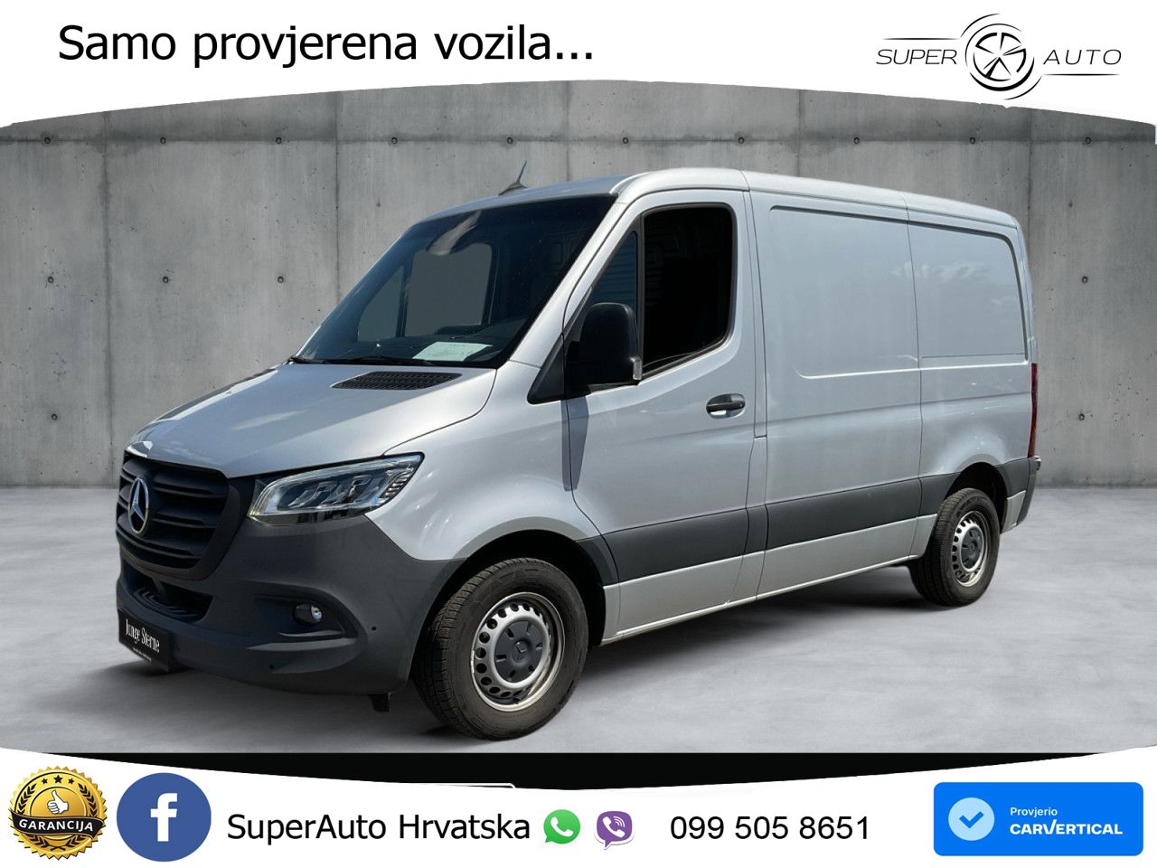 Mercedes-Benz Sprinter 150 KS LED+GR SJED+ACC