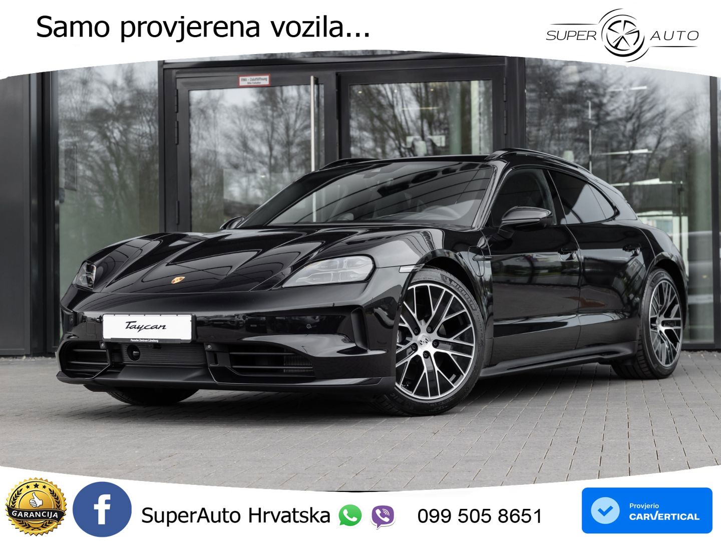 Porsche Taycan Sport Turismo 105 kWh (435 KS)