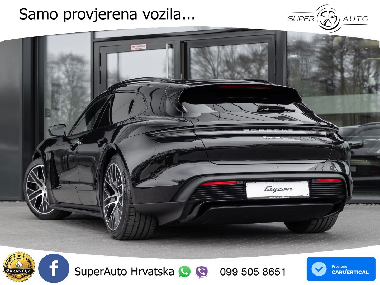 Porsche Taycan Sport Turismo 105 kWh (435 KS)
