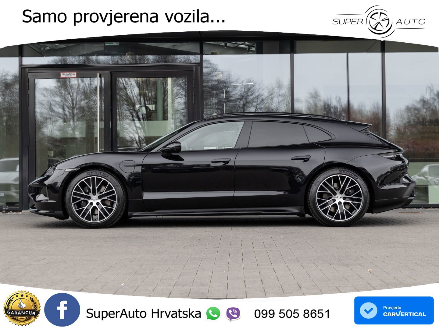 Porsche Taycan Sport Turismo 105 kWh (435 KS)