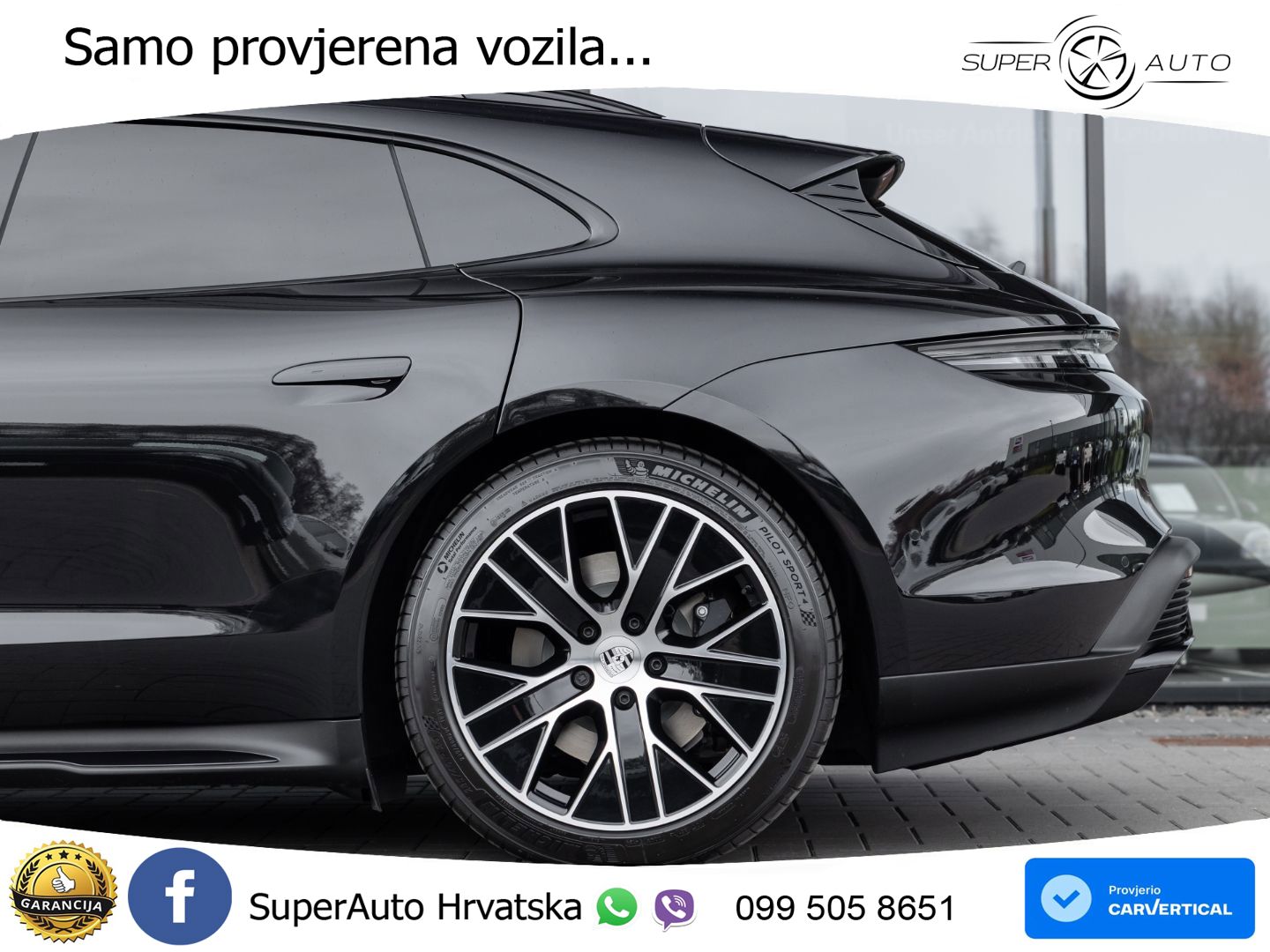 Porsche Taycan Sport Turismo 105 kWh (435 KS)