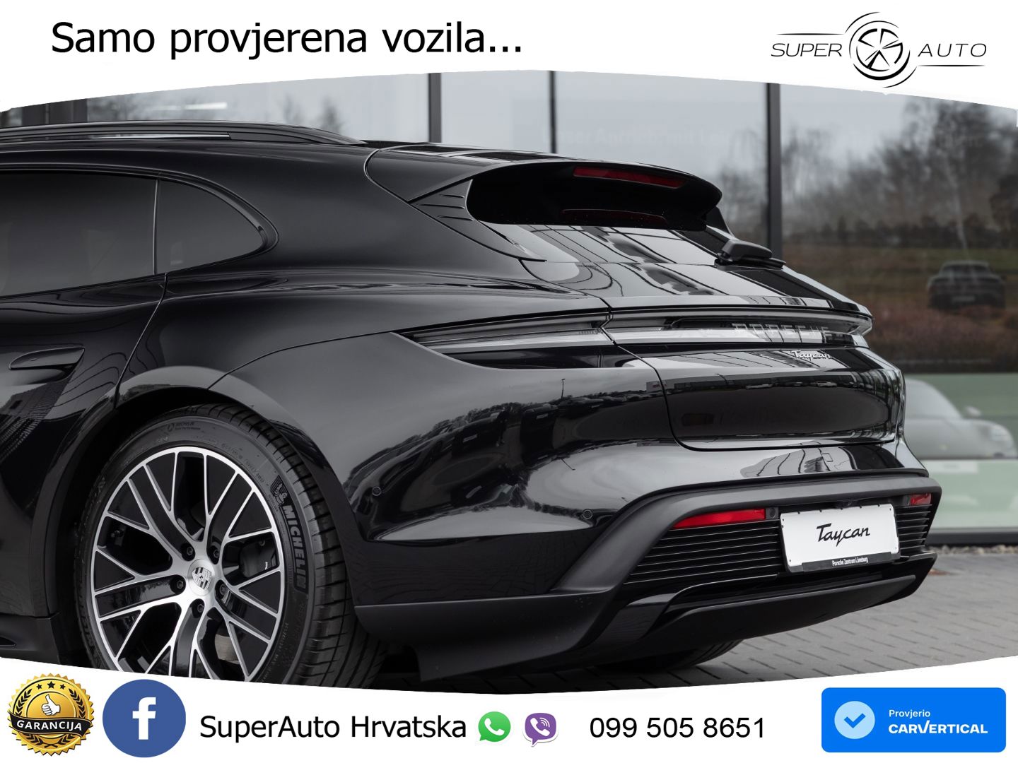 Porsche Taycan Sport Turismo 105 kWh (435 KS)