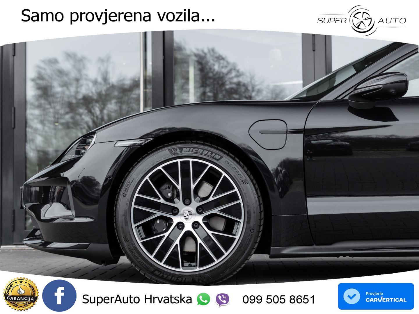 Porsche Taycan Sport Turismo 105 kWh (435 KS)