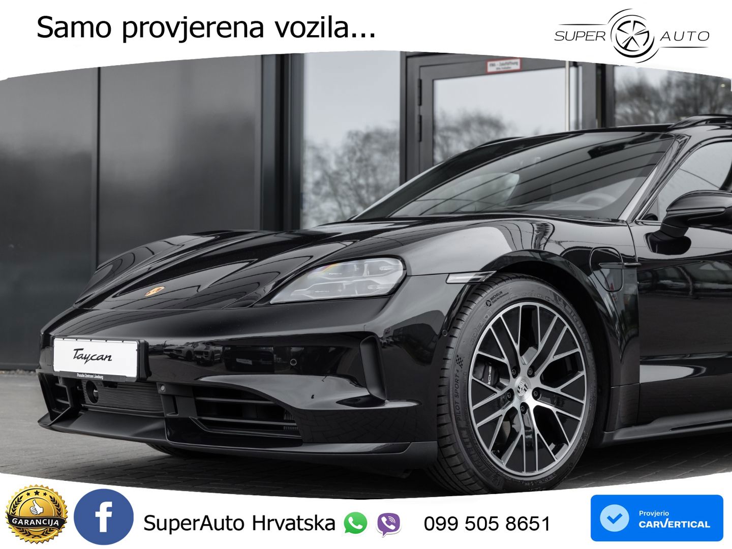Porsche Taycan Sport Turismo 105 kWh (435 KS)