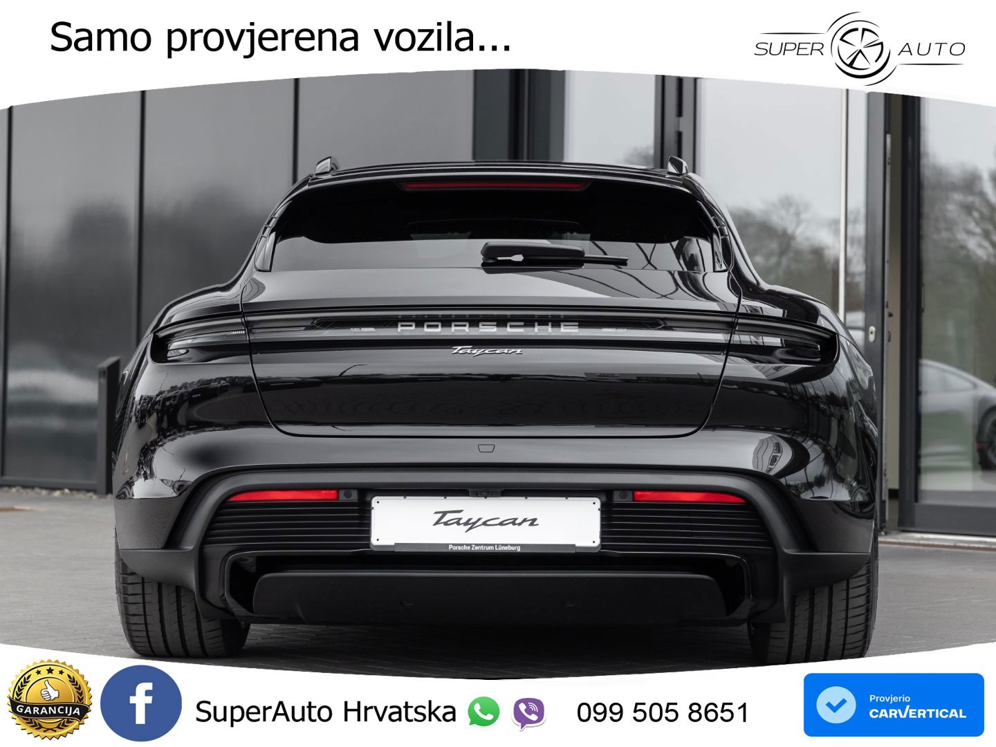 Porsche Taycan Sport Turismo 105 kWh (435 KS)