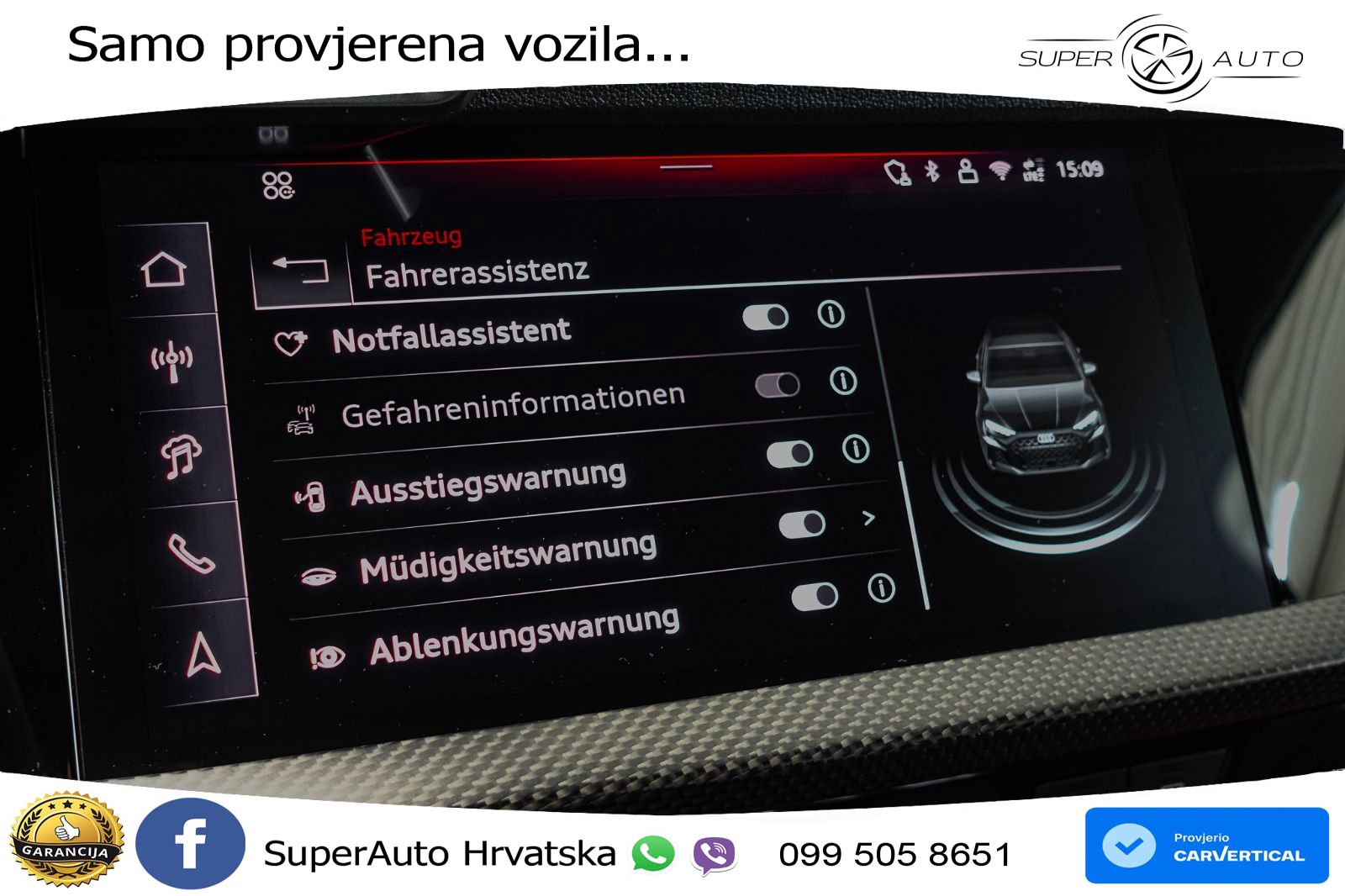 Audi RS3 Sportback 2.5 TFSI (400 KS) quattro S tronic LED+GR SJED+ACC