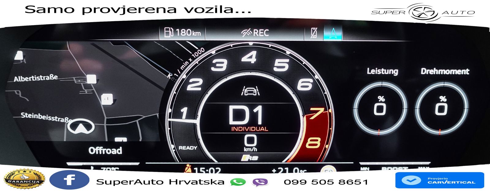 Audi RS3 Sportback 2.5 TFSI (400 KS) quattro S tronic LED+GR SJED+ACC
