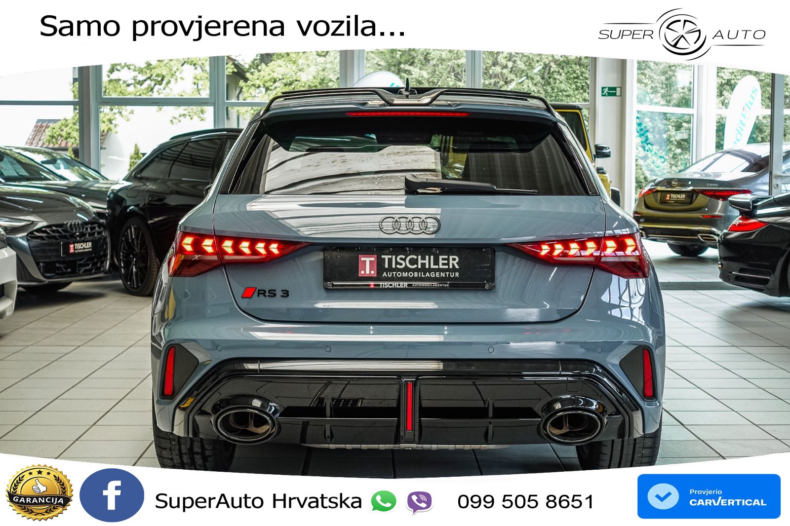 Audi RS3 Sportback 2.5 TFSI (400 KS) quattro S tronic LED+GR SJED+ACC