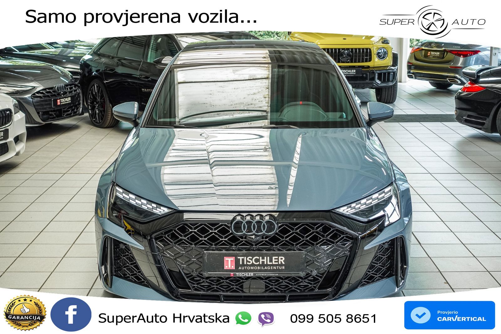 Audi RS3 Sportback 2.5 TFSI (400 KS) quattro S tronic LED+GR SJED+ACC