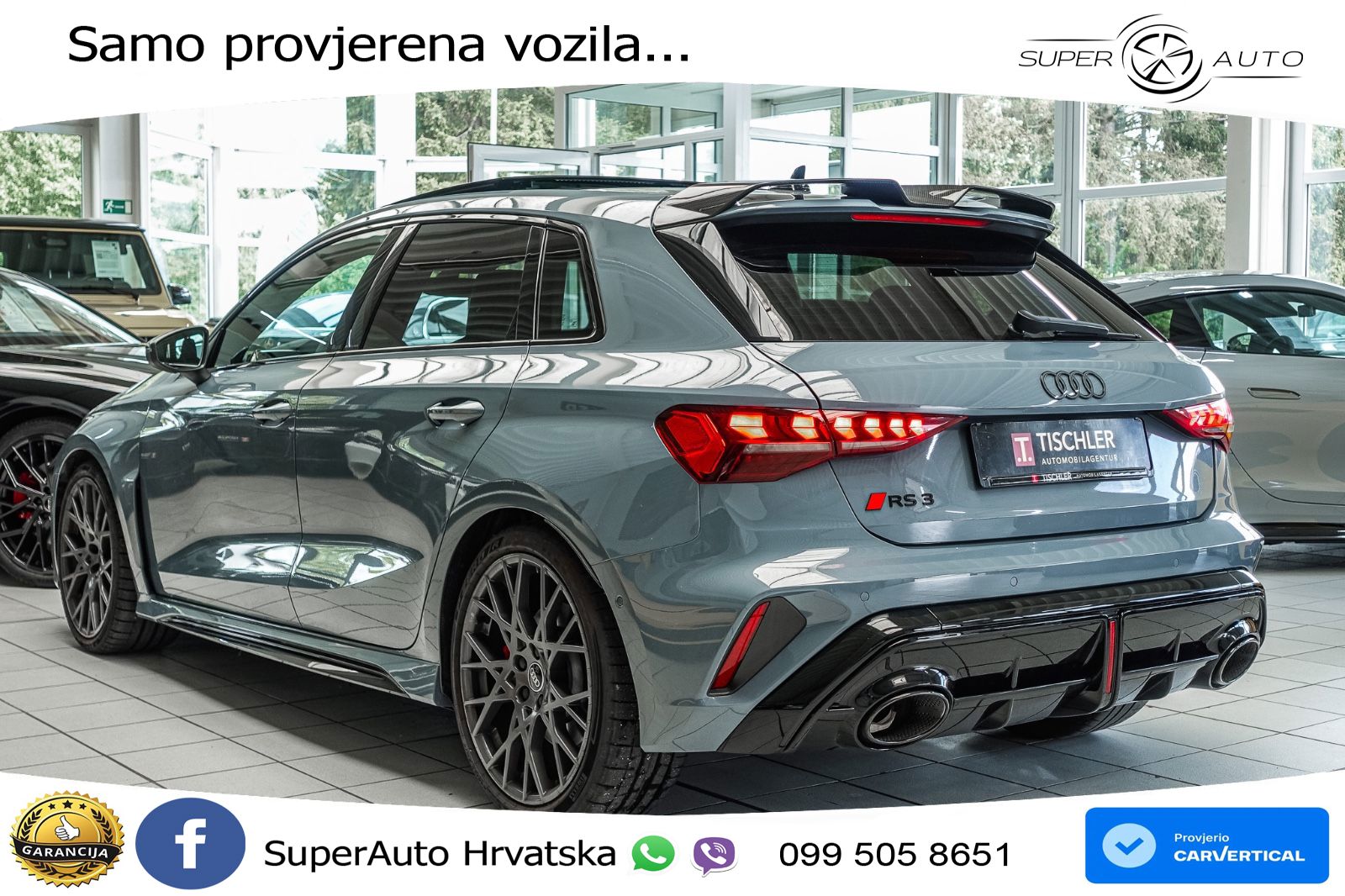 Audi RS3 Sportback 2.5 TFSI (400 KS) quattro S tronic LED+GR SJED+ACC