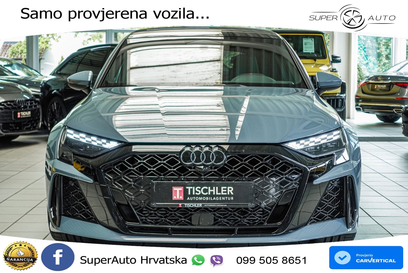 Audi RS3 Sportback 2.5 TFSI (400 KS) quattro S tronic LED+GR SJED+ACC