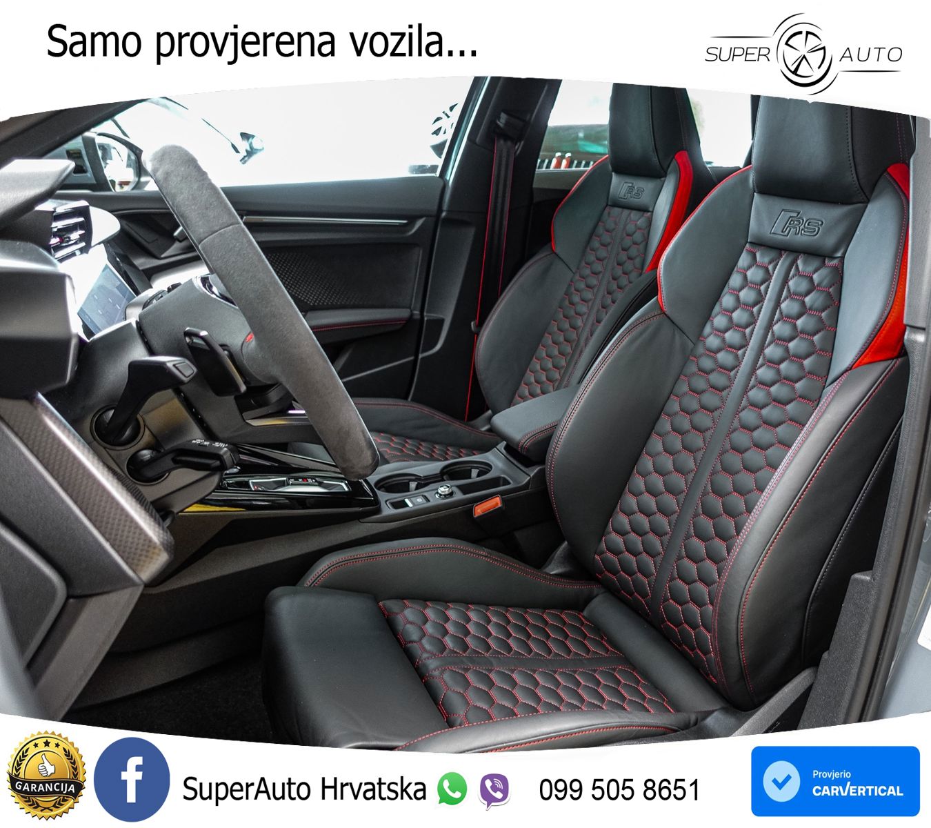 Audi RS3 Sportback 2.5 TFSI (400 KS) quattro S tronic LED+GR SJED+ACC