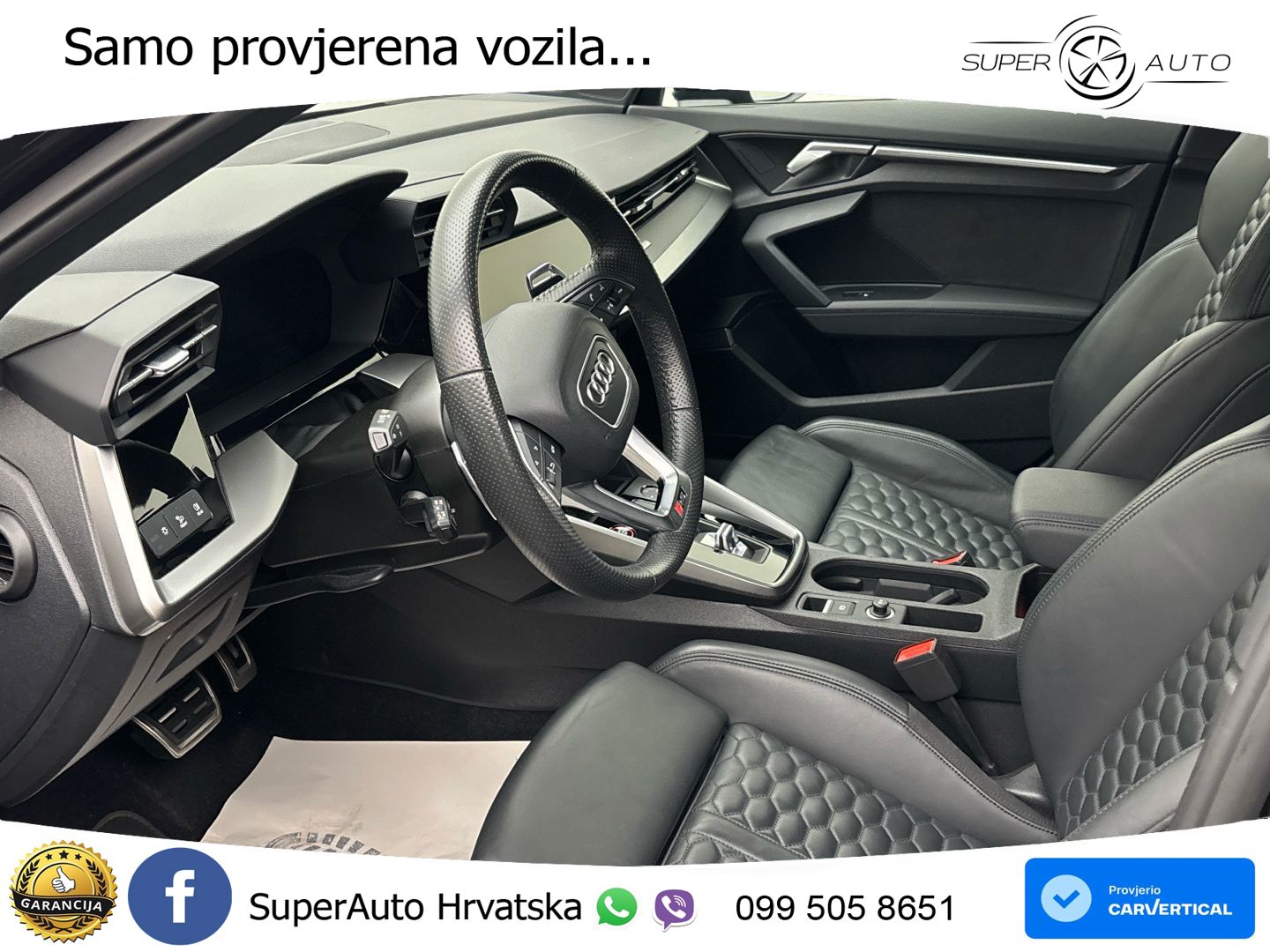 Audi RS3 Sedan 2.5 TFSI (400 KS) quattro S tronic LED+GR SJED+ACC