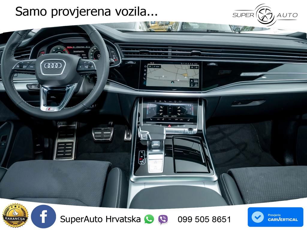 Audi Q8 50 TDI V6 (286 KS) quattro Tiptronic S line LED+GR SJED+ACC