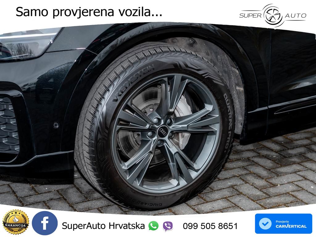 Audi Q8 50 TDI V6 (286 KS) quattro Tiptronic S line LED+GR SJED+ACC