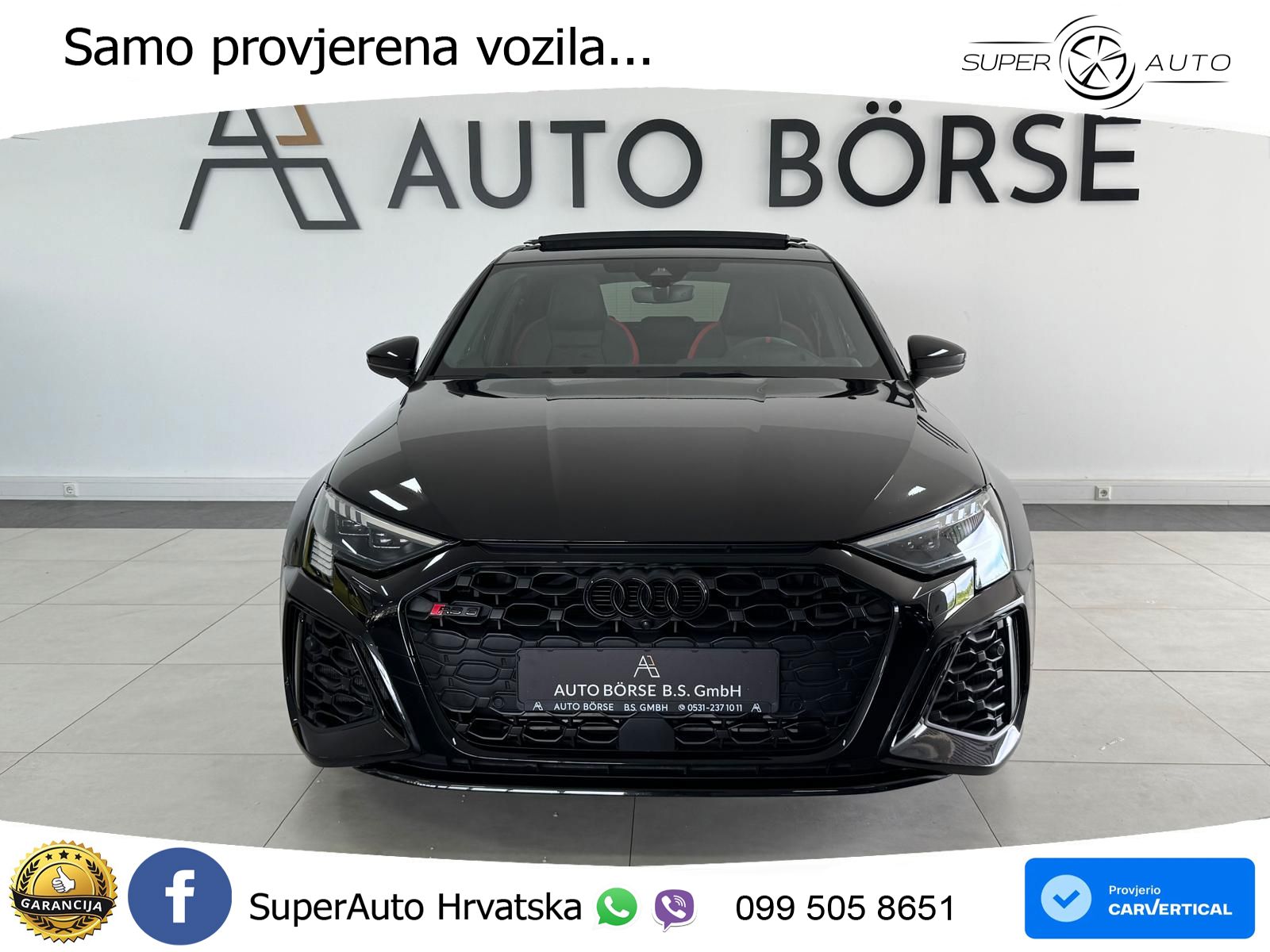 Audi RS3 Sedan 2.5 TFSI (400 KS) quattro S tronic LED+GR SJED+ACC