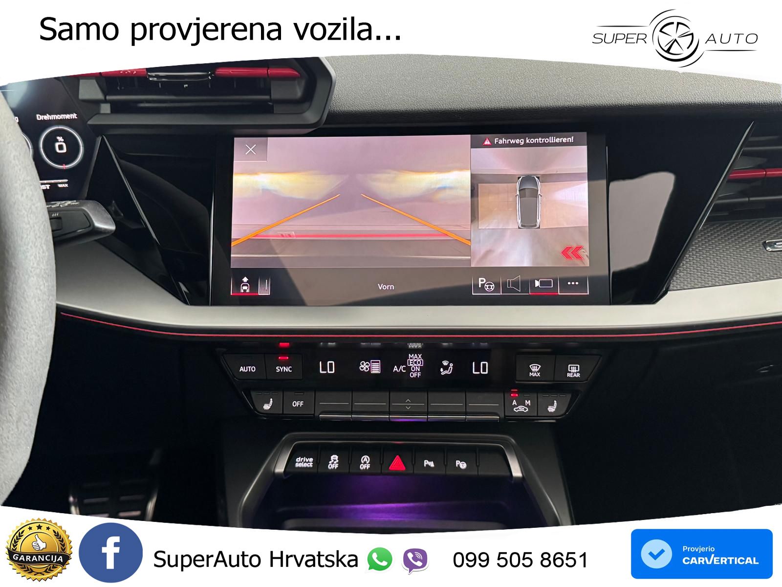 Audi RS3 Sedan 2.5 TFSI (400 KS) quattro S tronic LED+GR SJED+ACC