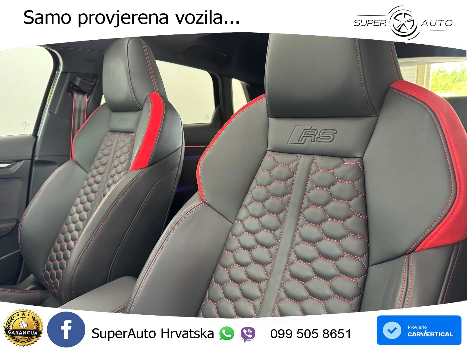 Audi RS3 Sedan 2.5 TFSI (400 KS) quattro S tronic LED+GR SJED+ACC