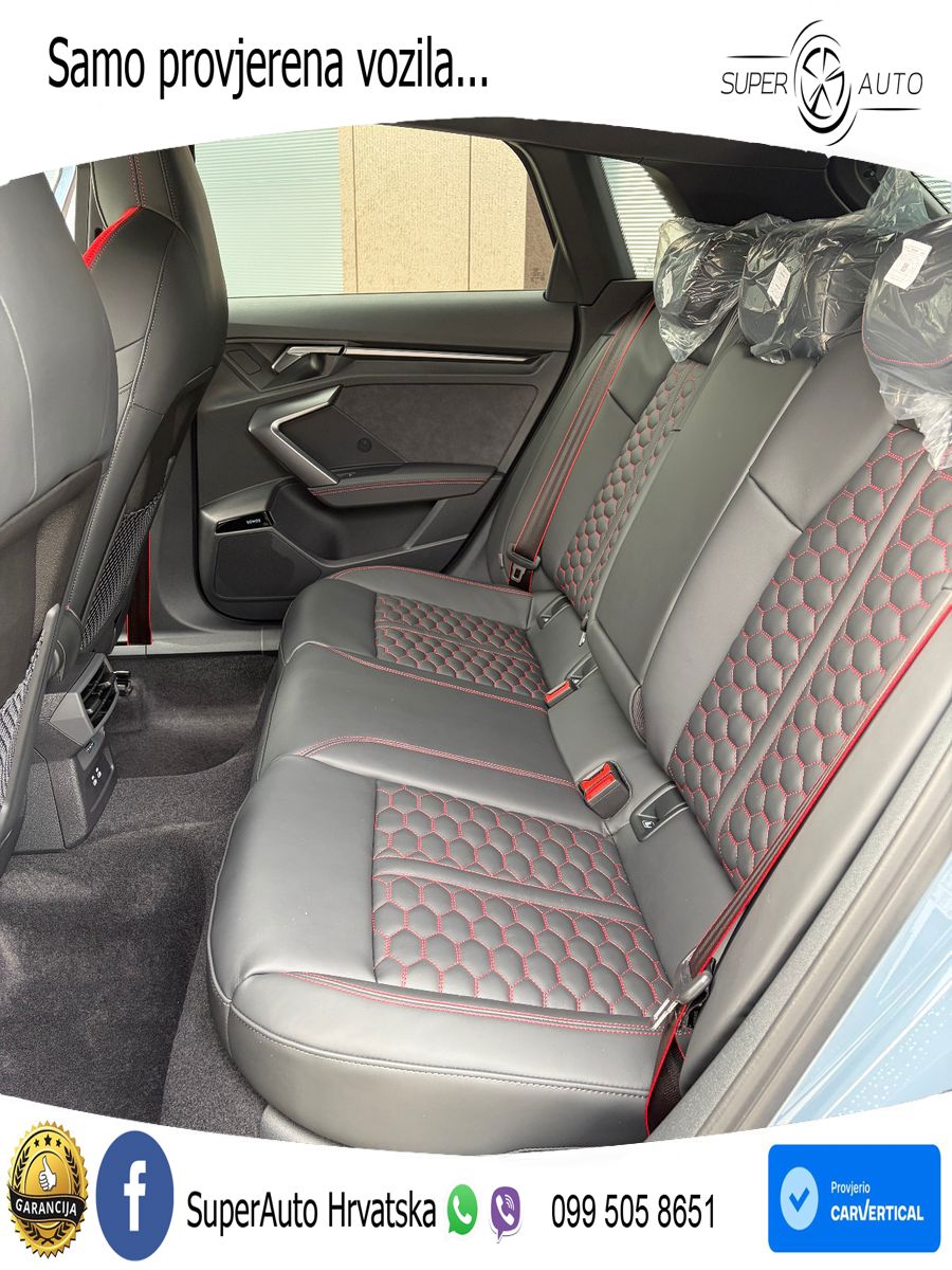 Audi RS3 Sedan 2.5 TFSI (400 KS) quattro S tronic LED+GR SJED+ACC