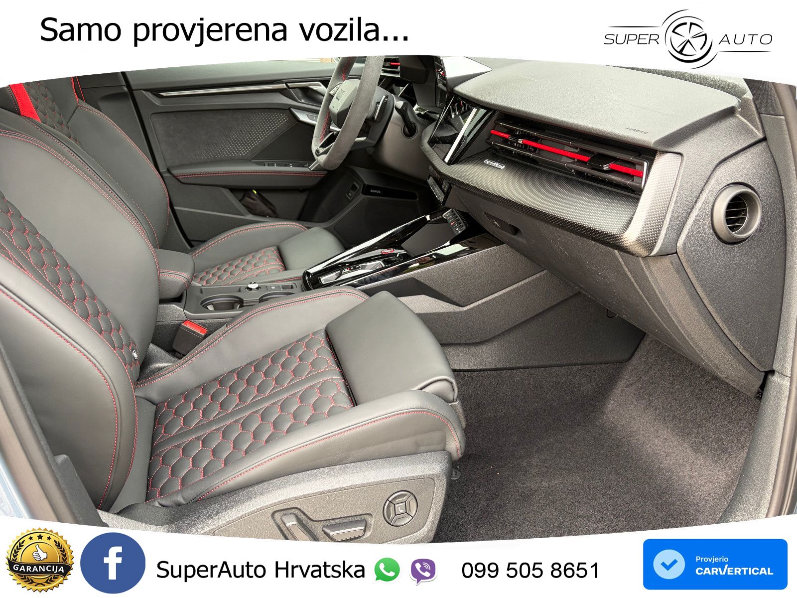 Audi RS3 Sedan 2.5 TFSI (400 KS) quattro S tronic LED+GR SJED+ACC