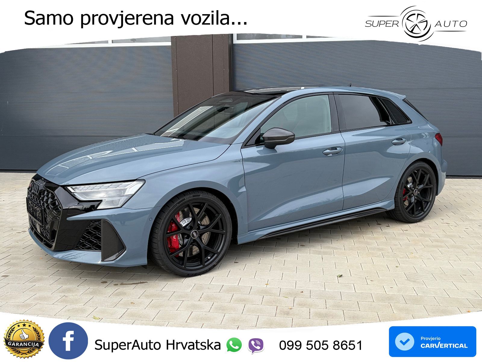 Audi RS3 Sedan 2.5 TFSI (400 KS) quattro S tronic LED+GR SJED+ACC