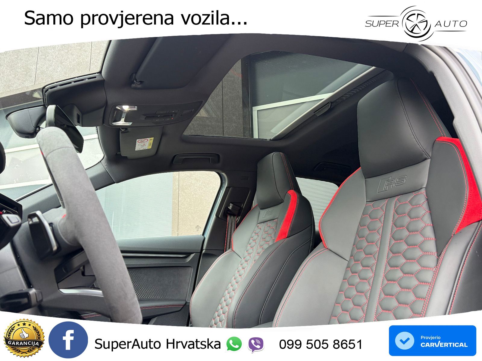 Audi RS3 Sedan 2.5 TFSI (400 KS) quattro S tronic LED+GR SJED+ACC
