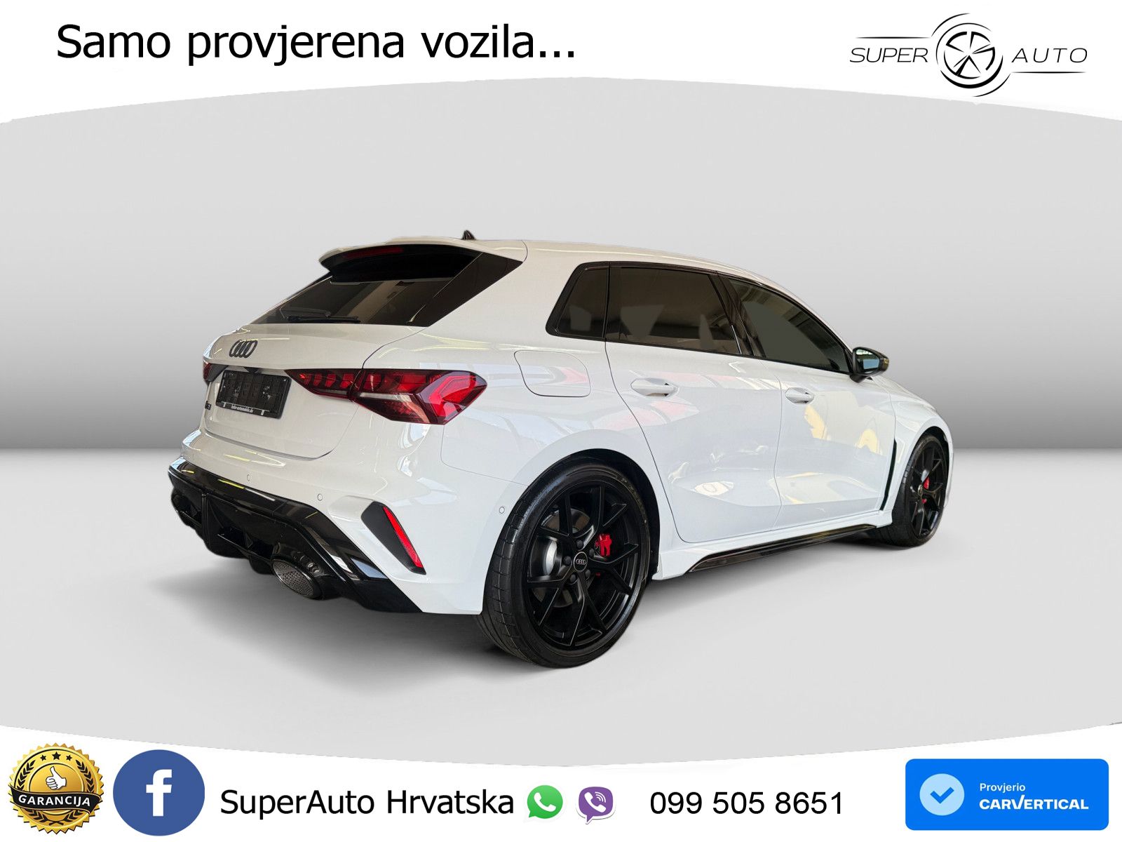 Audi RS3 Sedan 2.5 TFSI (400 KS) quattro S tronic LED+GR SJED+ACC