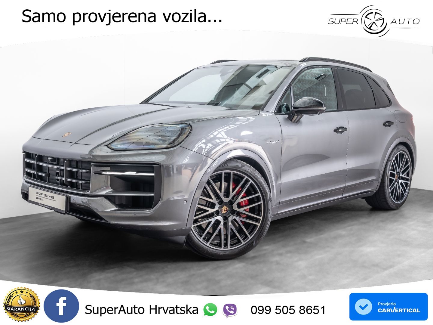 Porsche Cayenne S 3.0 V6 (519 KS) E-Hybrid Tiptronic S