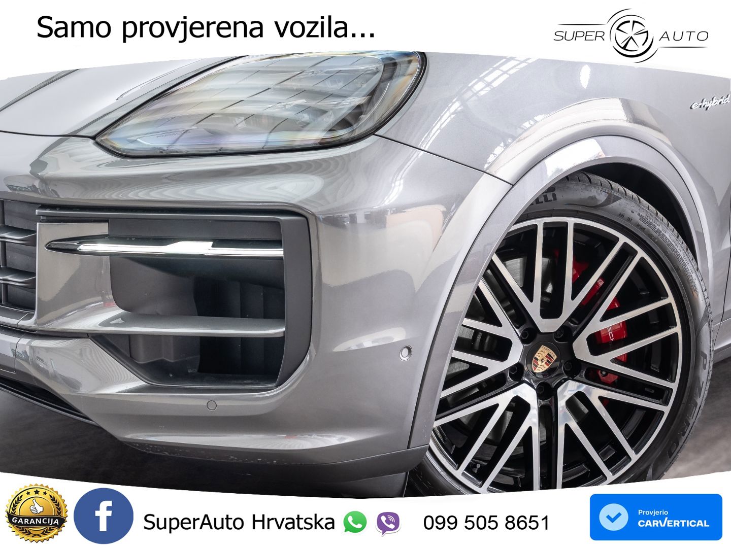Porsche Cayenne S 3.0 V6 (519 KS) E-Hybrid Tiptronic S