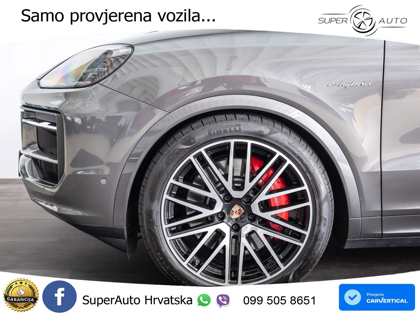 Porsche Cayenne S 3.0 V6 (519 KS) E-Hybrid Tiptronic S