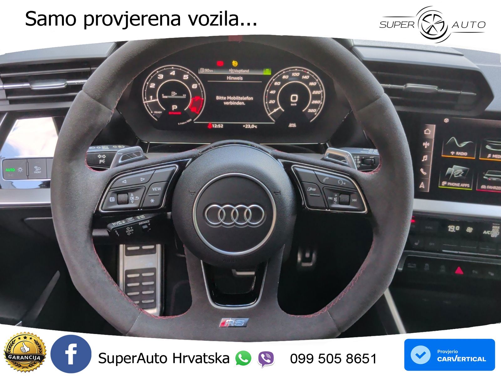 Audi RS3 Sportback 2.5 TFSI (400 KS) quattro S tronic